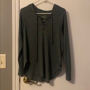 long sleeve soft and sexy top